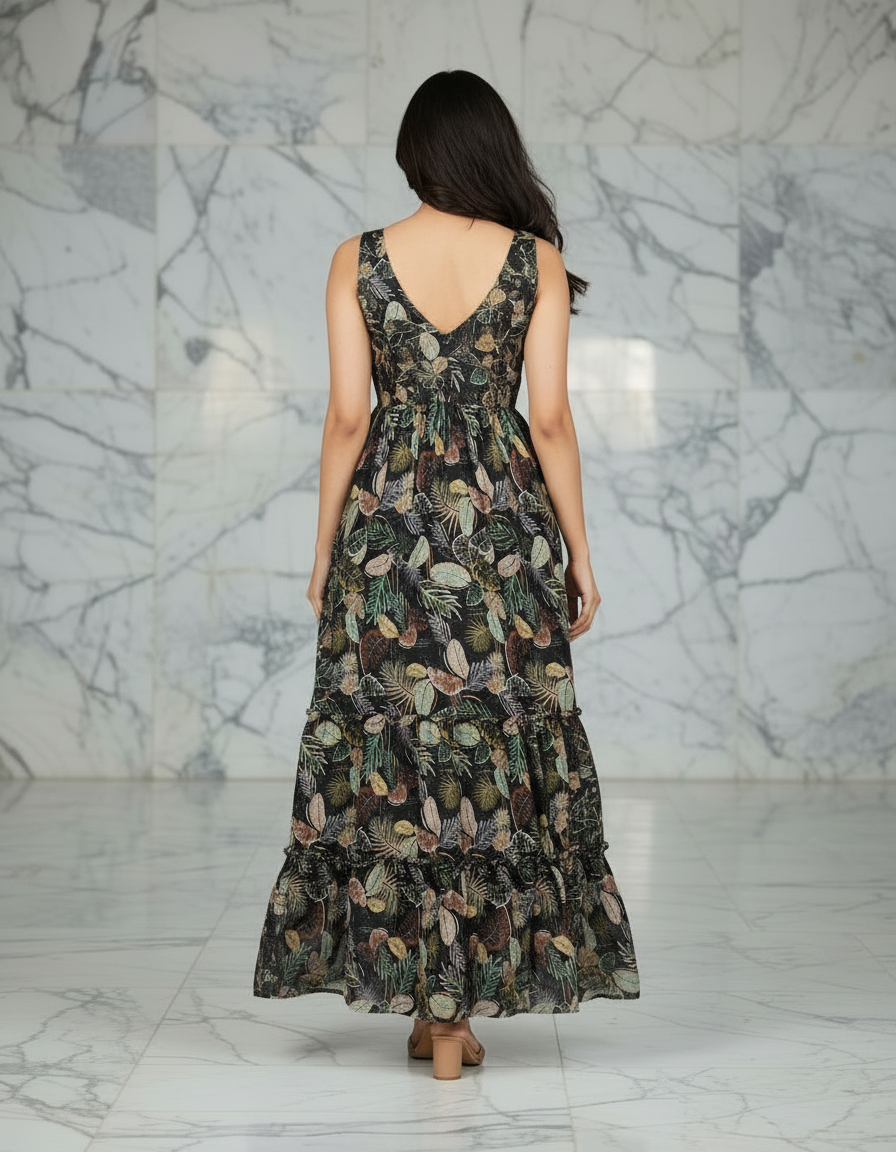 Georgette Long Frock