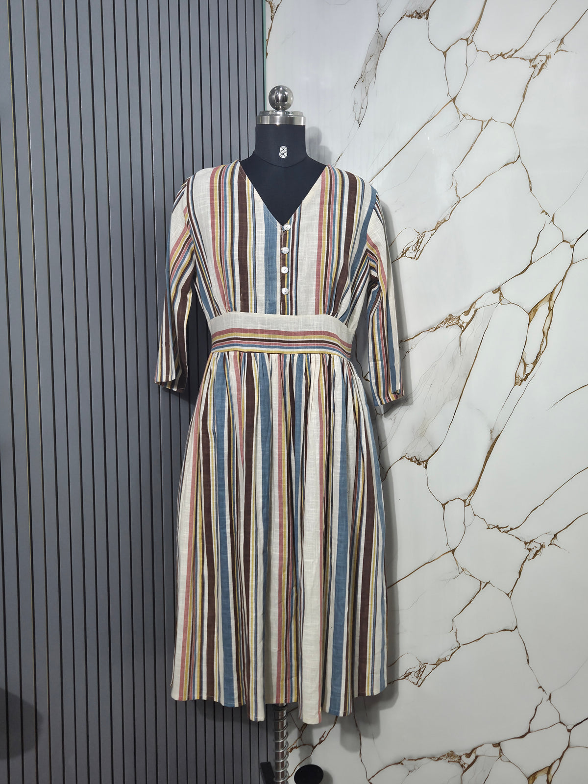 Cambric cotton frock