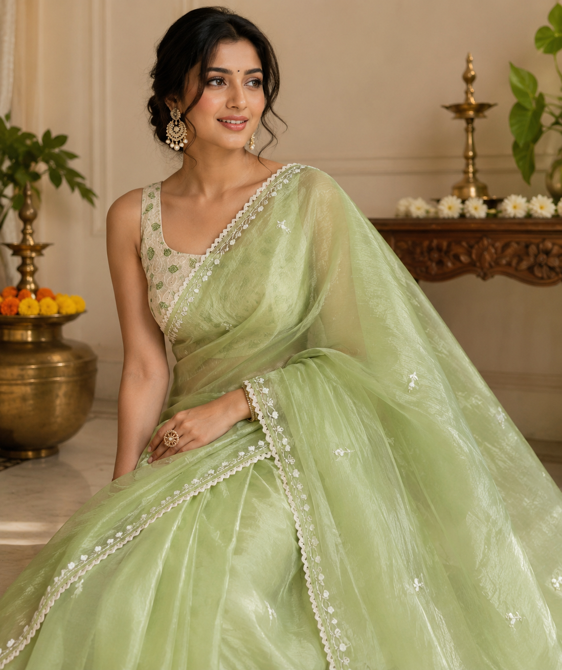 Light green sare